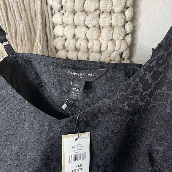 Banana republic black leopard cami - Picture 3 of 4
